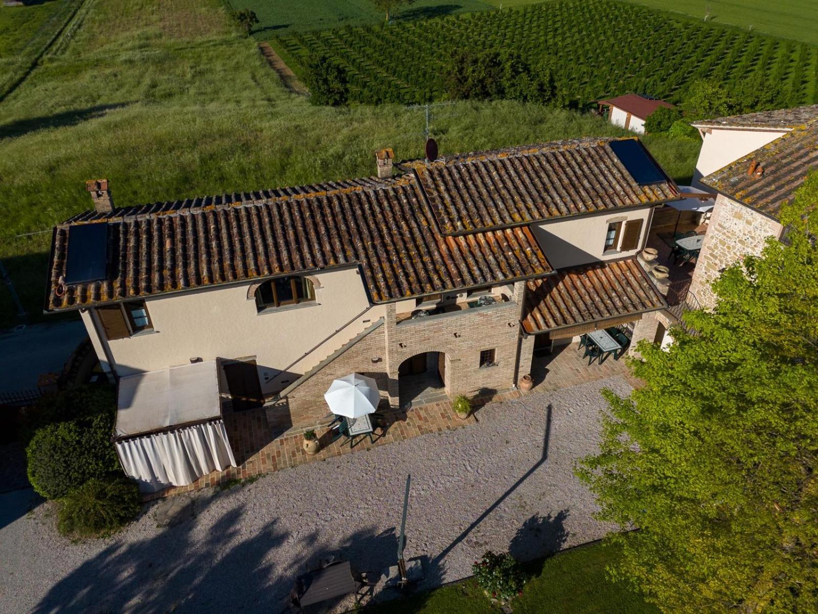 Podere Casenove Citerna エクステリア 写真